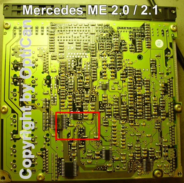 Bosch ME 2.1 pinout diagram 2